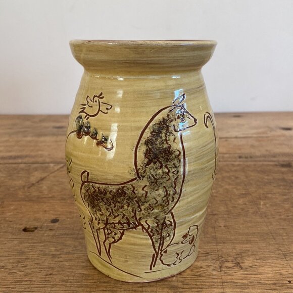 SJ Pottery Redware Vase - Picture 7 of 11